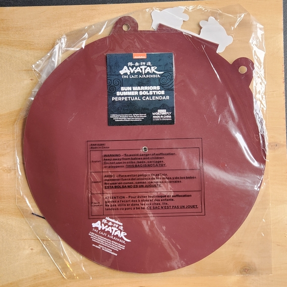 Avatar the Last Airbender Sun Warriors Summer Solstice Perpetual Calendar - Picture 5 of 8